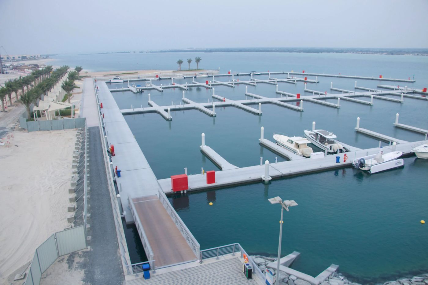 Marsa Al Saadiyat marina — the largest marina in Abu Dhabi with 350 berths